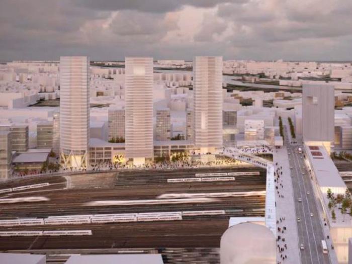 Quelle surface occupent les ascenseurs dans une tour ?